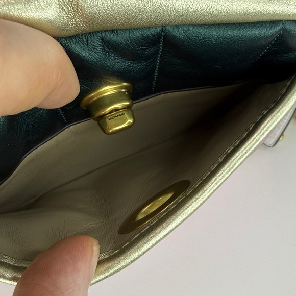 💥COACH - Small Camera Bag With Colorblock Quilting - 136U153 - Picture 6 of 9